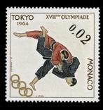 postzegel 655 Monaco Olympische Spelen Judo, Postzegels en Munten, Postzegels | Europa | Overig, Ophalen of Verzenden, Monaco