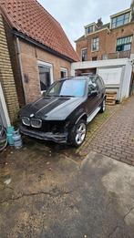 BMW X5 BMW X5 4.6 met motorschade., Auto's, Automaat, Gebruikt, Zwart, Vierwielaandrijving