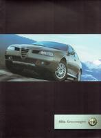 Folder Alfa Romeo (156) Crosswagon (ca.2004), Boeken, Auto's | Folders en Tijdschriften, Alfa Romeo, Ophalen of Verzenden, Zo goed als nieuw