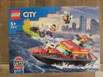 LEGO City Brandweerboot 60373 [NIEUW], Nieuw, Complete set, Ophalen of Verzenden, Lego