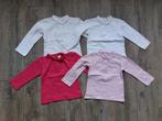 4 colshirts maat 86 (C&A BabyClub), Meisje, Gebruikt, Ophalen of Verzenden