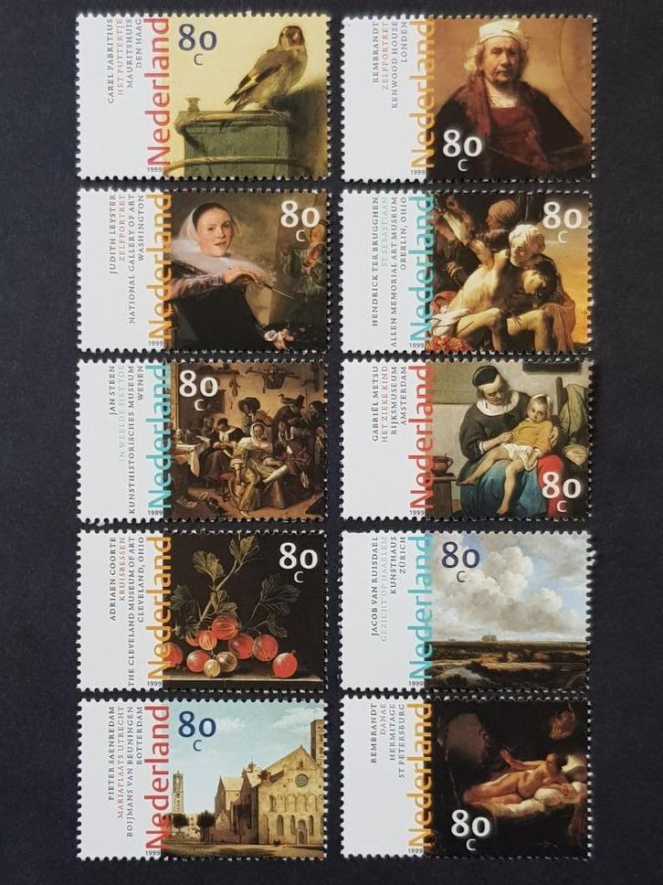NEDERLAND | 1999 | NVPH 1826-1835 | ** Postfris, Postzegels en Munten, Postzegels | Nederland, Postfris, Na 1940, Verzenden