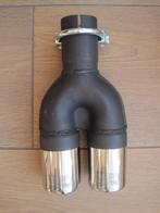 Uitlaat sport. Ulter. Dubbel. Rac. Lengte 175 mm. RVS., Ophalen of Verzenden, Nieuw
