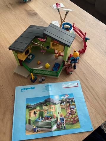 Playmobil kattenverblijf katten asiel nr. 9276 beschikbaar voor biedingen