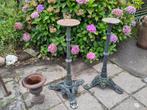 twee brocante gietijzeren tafelpoten | samen €70, Antiek en Kunst, Curiosa en Brocante, Ophalen