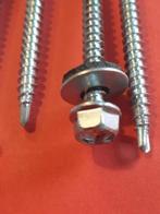 25st verzinkt metaal blank Sandwichpaneel schroeven 5x100 mm, Ophalen of Verzenden, Nieuw, Minder dan 180 cm, Balken