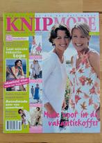 Knip mode nr 7 juli 2002 man, vakantie, badjas, tops, Ophalen of Verzenden, Zo goed als nieuw, Vrouw, Knipmode