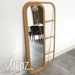 Rotan, bamboe spiegel, passpiegel, ladder, Ophalen, Gebruikt, -, 100 tot 150 cm