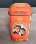 De Ruijter Oranje Hagel blikje van huwelijk koningspaar, Verzamelen, Blikken, Ophalen of Verzenden, Gebruikt, Overige, Overige merken