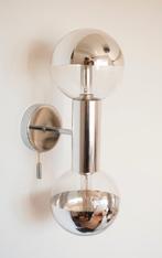 Motoko Ishii chromen wandlamp Staff - retro, vintage, design, Ophalen, Gebruikt, Glas, Space age, minimalistisch, retro, vintage