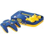 Nintendo 64 Pikachu Editie met Doos, Spelcomputers en Games, Spelcomputers | Nintendo 64, Ophalen, Zo goed als nieuw, Met 1 controller