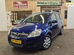 Opel Zafira 1.6 Essentia/7PERS/AIRCO/BOEKJES AANWEZIG/, Auto's, Voorwielaandrijving, Stof, Zwart, 4 cilinders