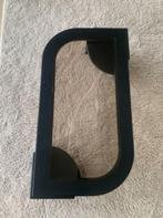 Salontafel Ronde hoeken Glas zwart, Huis en Inrichting, Overige vormen, Minder dan 50 cm, Glas, 100 tot 150 cm