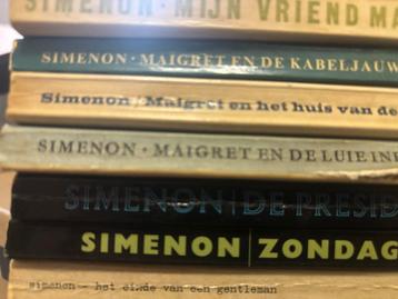 Simenon - 7 Maigret boeken - 35 cent per stuk beschikbaar voor biedingen