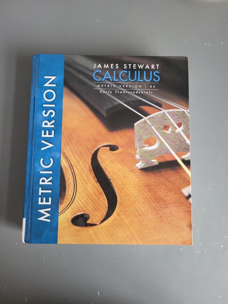 Calculus Metric Version, Boeken, Studieboeken en Cursussen, James Stewart, Ophalen of Verzenden, Beta, WO