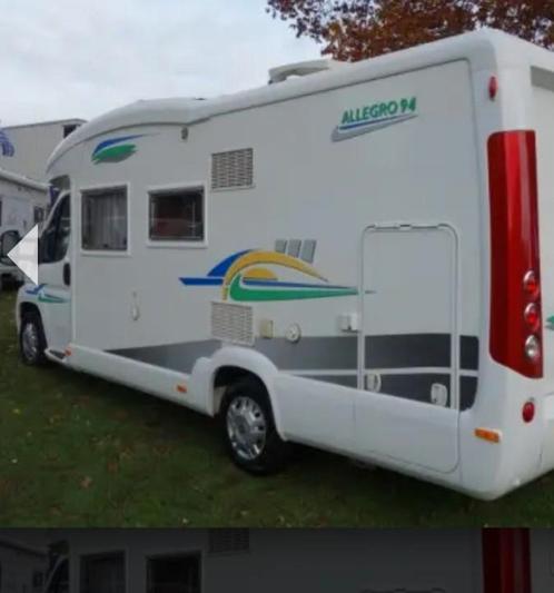 Te koop Chausson allegro 94 2009, Caravans en Kamperen, Campers, Particulier, tot en met 4, Half-integraal, Chausson, Ophalen