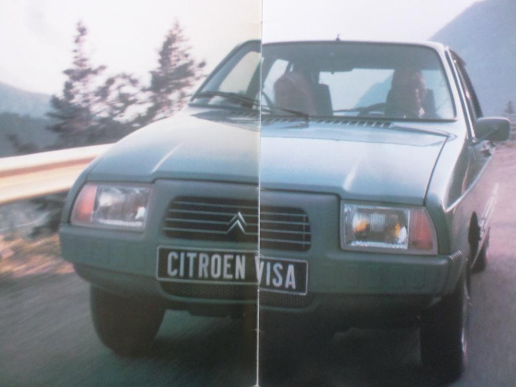 Citroën Visa Brochure, Ophalen of Verzenden, Zo goed als nieuw, Citroën