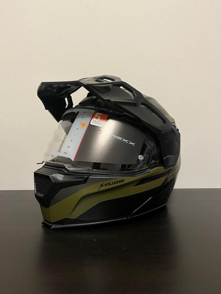 Motorhelm NEXX X Vilijord Hiker Green Grijs Mat in maat S, Motoren, Kleding | Motorhelmen, Dames, Heren, Systeemhelm, S, Overige merken