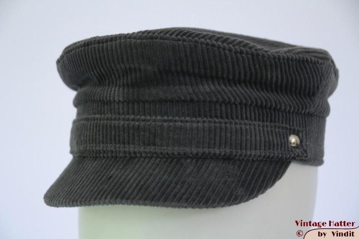 Vintage Kapiteinspet Chudarek grijs ribfluweel maat 56, Kleding | Heren, Hoeden en Petten, Gedragen, Pet, 57 cm (M, 7⅛ inch) of minder