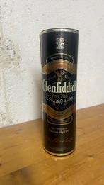 Glenfiddich pure malt scotch whisky koker, Verzamelen, Blikken, Overige merken, Gebruikt, Overige, Ophalen of Verzenden