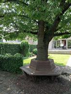 Te koop tuinbank, boombank, bananenbank op maat gemaakt., Tuin en Terras, Ophalen, Nieuw, Hout