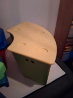 Speelgoedkist / Bankje - Groen met Gele Deksel, Ophalen, Gebruikt, Jongen of Meisje