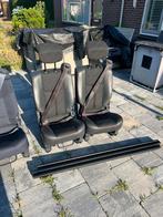 2 half leren stoelen 3p gordel isofix camper bus, Auto-onderdelen, Interieur en Bekleding, Ophalen of Verzenden