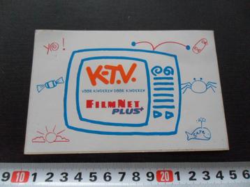 sticker filmnet plus+ K-TV voor kinderen door kinderen beschikbaar voor biedingen