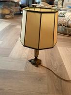 Antieke Schemerlamp Marmer/koper, Huis en Inrichting, Lampen | Tafellampen, Ophalen, Gebruikt, Metaal, Minder dan 50 cm