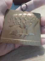 Bronzen Plaquette St. Cecilia Eeuwfeest 1936, Postzegels en Munten, Penningen en Medailles, Ophalen of Verzenden, Brons