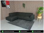 GRATIS LEVERING Hoekbank Antraciet 280x200 REFURBISHED