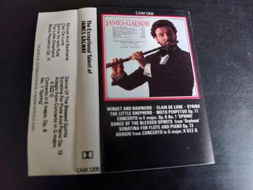 JAMES GALWAY - THE EXCEPTIONAL TALENT OF (CASSETTEBANDJE) beschikbaar voor biedingen