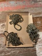 ANTIEKE ZILVEREN KERSTKETTINGEN 8 EURO PER STUK, Ophalen of Verzenden, Gebruikt