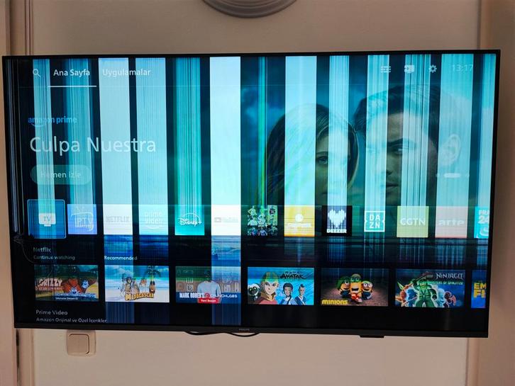 Philips 50" 4K Smart TV (defect) - Gratis af te halen, Audio, Tv en Foto, Televisies, Niet werkend, LED, 100 cm of meer, 4k (UHD)