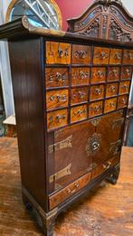 Chinees medicijnen kastje, Ophalen