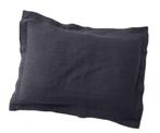 100% hennep kussenslopen (set v. 2) 51x66 Nachtblauw, Huis en Inrichting, Eenpersoons, Blauw, Hoeslaken of Sloop, Nieuw