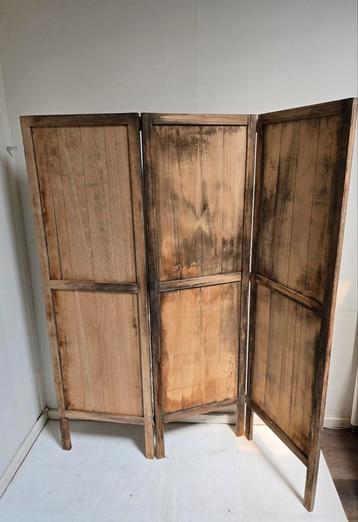 Houten kamerscherm houten roomdivider scheidingswand beschikbaar voor biedingen