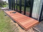 Vlonderplanken 14.5 x 21mm. 155 cm lang hardhout bankirai, Tuin en Terras, Ophalen, Nieuw, Hout