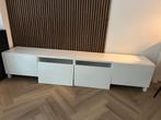 Ikea Besta TV Meubel - Wit, Huis en Inrichting, Kasten | Televisiemeubels, Ophalen, Gebruikt, 200 cm of meer, Minder dan 100 cm