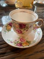 Vintage Balmoral Castle Bone China kop en Schotel, Ophalen of Verzenden