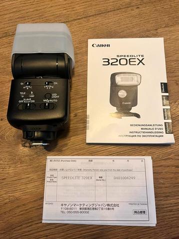 Canon flitser Speedlight 320EX beschikbaar voor biedingen