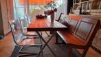 Smalle eettafel voor veel eters., Ophalen