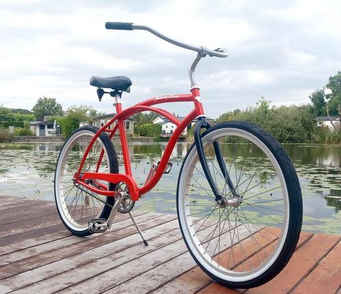 Beachcruiser Johnny Loco. Opgeknapt. Nieuwe banden!, Fietsen en Brommers, Fietsen | Cruisers en Lowriders, Zo goed als nieuw, Cruiser
