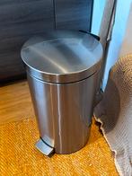 Brabantia Pedaalemmer Chrome, Ophalen, Gebruikt, Met pedaal, Rvs