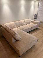 Bank 3 zits Manilla Ivory, Ophalen, 250 tot 300 cm, Hoekbank, 75 tot 100 cm