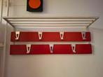 Vintage Wandkapstok met Hoedenplank, Gebruikt, Minder dan 100 cm, Metaal, Ophalen