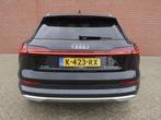 Audi E-Tron 55 Advanced Quattro Navigatie Leder LED Matrix T, Auto's, Audi, Automaat, Lichtsensor, Zwart, 30 min