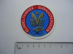 sticker oud RIVEL FIETS fabriek Surhuisterveen rijwielfabrie, Verzenden, Zo goed als nieuw, Bedrijf of Vereniging