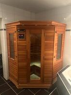 Infrarood Sauna 230V 3 persoons, Ophalen, Zo goed als nieuw, Infrarood, Complete sauna