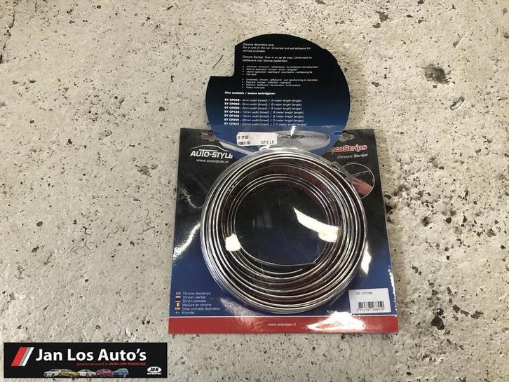 Sierlijst Universeel Chroom DecoStrips 16mm, 8m, Auto-onderdelen, Dashboard en Schakelaars, Gebruikt, Ophalen of Verzenden